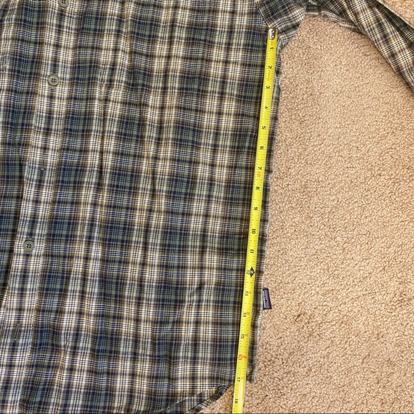 Patagonia Organic Cotton Plaid Long Sleeved Shirt - Picture 6 of 13